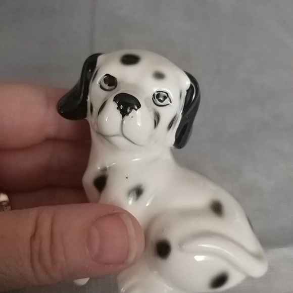 Dalmatians Playful Cute Ceramic Figurines Bundle (3) - Picture 3 of 7